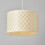 (Ivory) Litecraft Sovin Woven Easy Fit Drum Light Shade 5