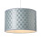 (Silver) Litecraft Sovin Woven Easy Fit Drum Light Shade 1