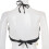 Δαντελένιο πλισέ σιφόν κέρμα Belly Dance Bra Top Στολή 6