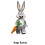 12PCS Bugs Bunny Duffy Duck Big Mouth Mini Figures Building 3