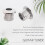 Guitar Tuner Conversion Bushings Adapter Ferrules Nickel Plating with nice plastic shell for 10mm Peghead Holes Silver 3