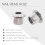 Guitar Tuner Conversion Bushings Adapter Ferrules Nickel Plating with nice plastic shell for 10mm Peghead Holes Silver 6