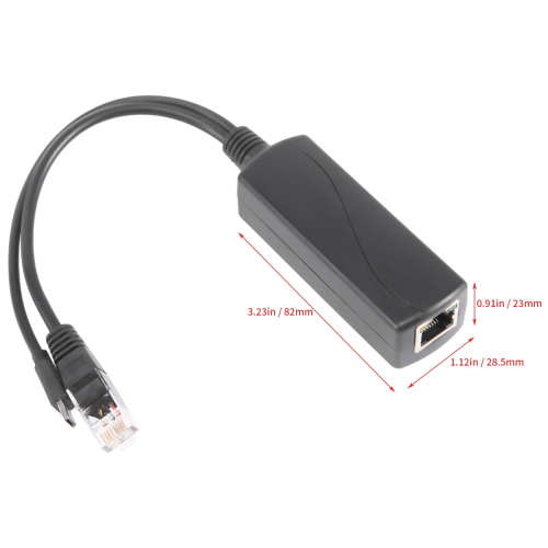 M?dulo de fonte de alimenta??o POE divisor isolado padr?o 48V para 5V2.4A interface USB 2