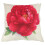 Capa de almofada decorativa vintage floral/flor linho capa de almofada sof? rosa 2