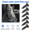 Βίδες Pickguard 50 τμχ 3mm για κιθάρα Strat (μαύρη) 6