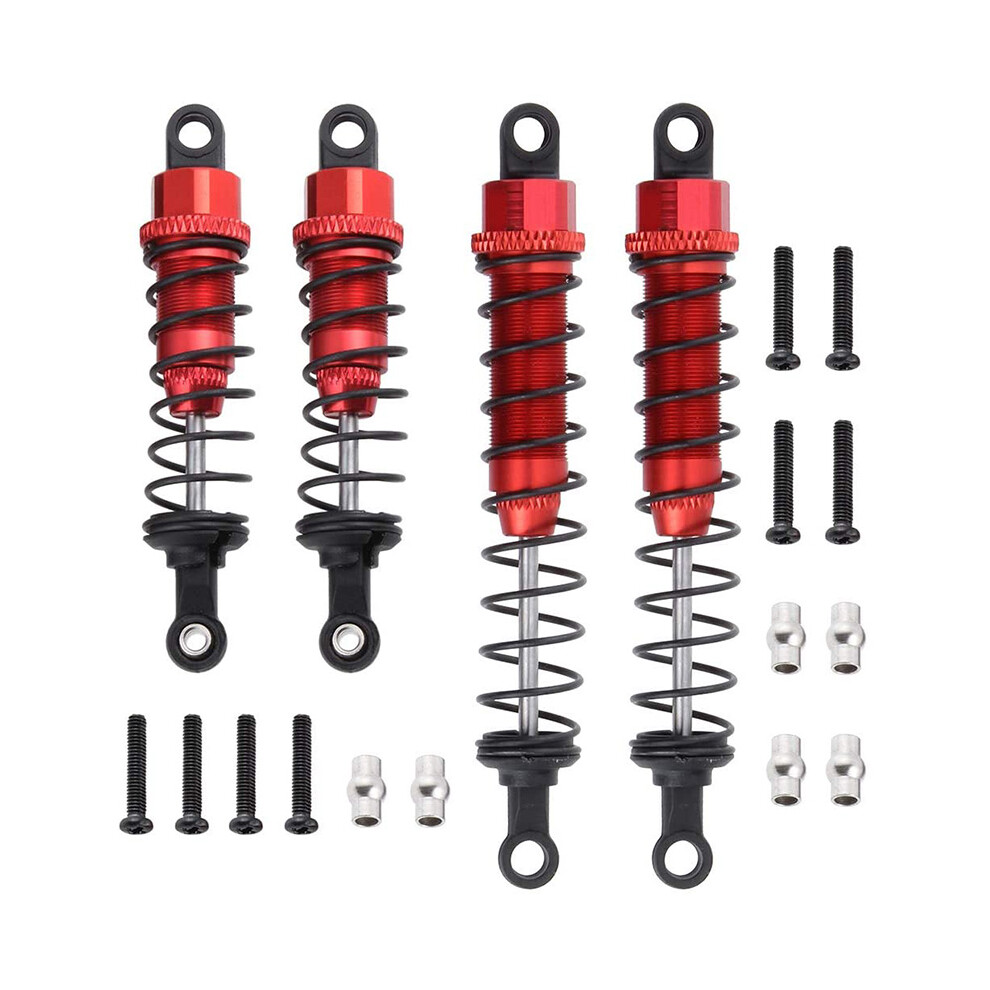 Metal Oil Filled Front&Rear For 1/12 12428 12423 Rc Car Crawler Upgrad Part, Red 4852884990382