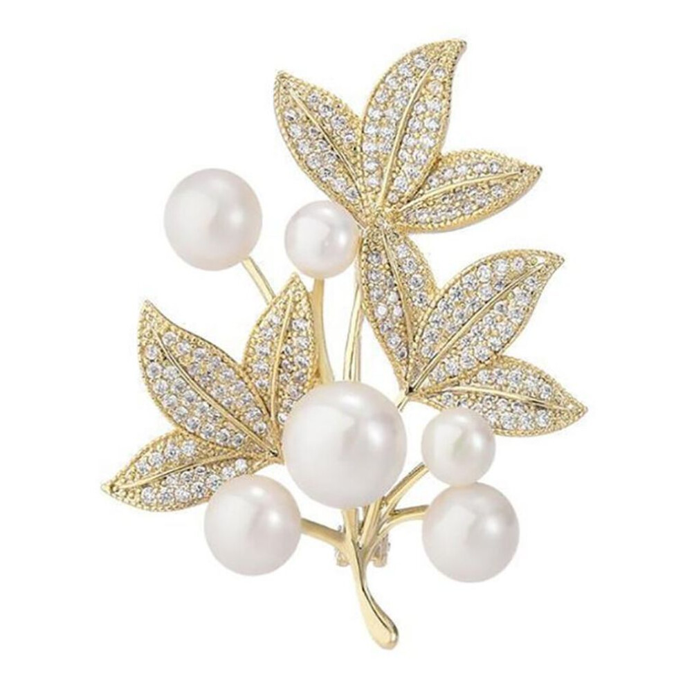 (as the picture) Luxury Coat Brooch Suit Jacket Corsage Fixed Clothing Pin Women's Accessories