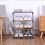 Stackable Small Shoe Rack, Entryway, Hallway and Closet Space Saving Storage Organization (3-Tier, Black) 10