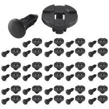30 pi?ces en plastique 8 mm pare-chocs rivet clip fermeture