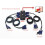 One for Four 4 Port USB 2.0 KVM Switch Box Οθόνη πληκτρολογίου VGA SVGA φορητός υπολογιστής 4