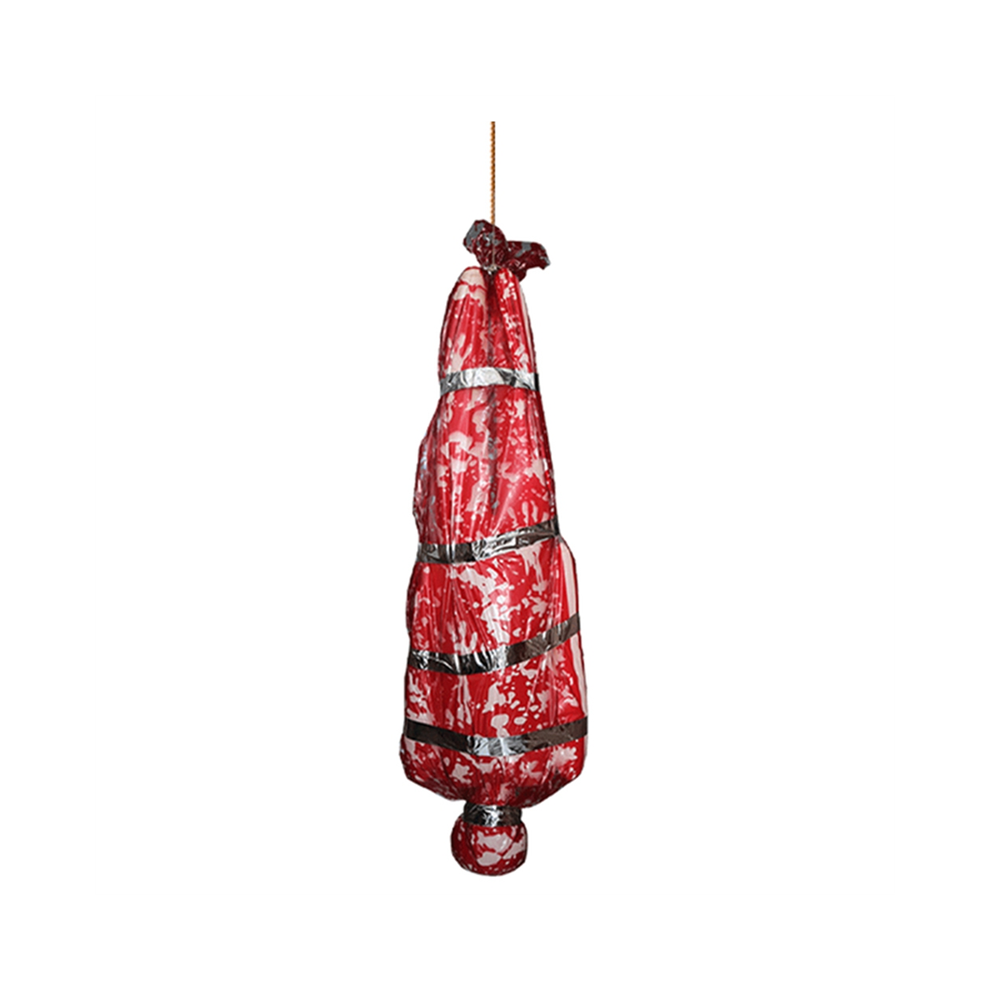 Torribaly 59Inch Halloween Corpse Props Set Yard Creepy Shroud Decoration Horror Bloody Bag Haunted House Hanging Decorations,B