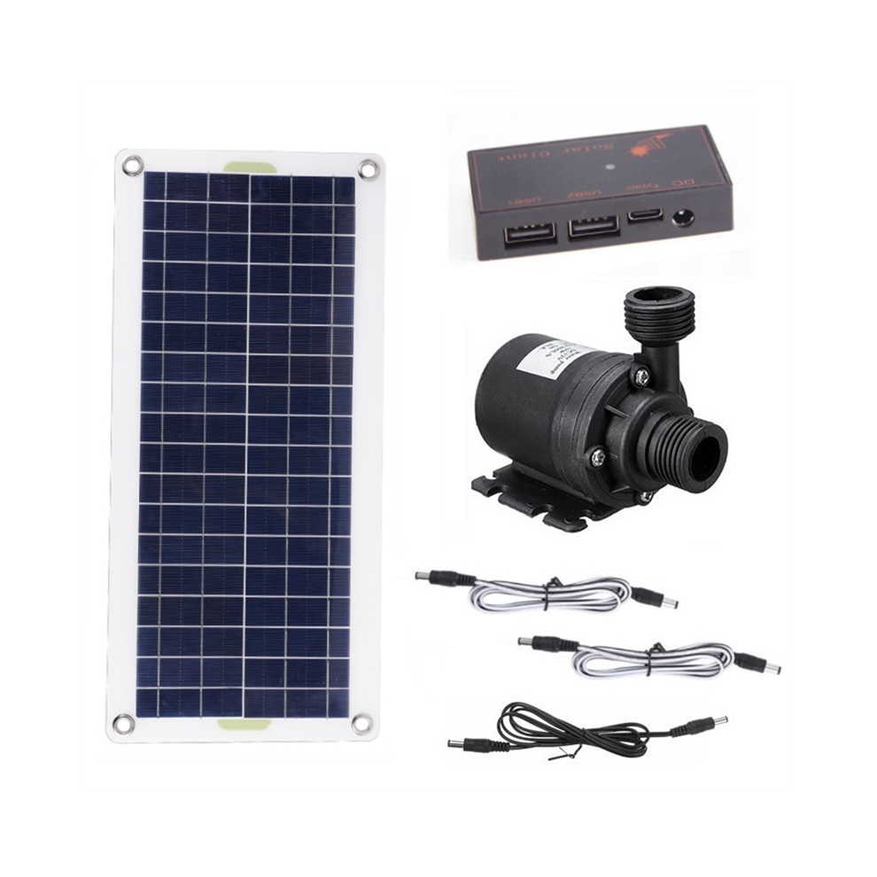 50W Solar Water Pump 800L/H Dc12v Fountain Low Noise For Family Garden Irrigation 4852884900169