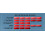 Tourna Big Hitter Blue Rough 16g Set Maximum Spin Polyester Tennis String 5