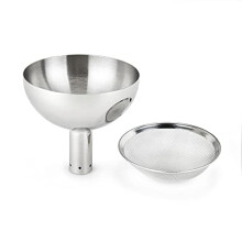 Adevarat Fntna Aerating Decanter Funnel Vin ro?u ?i alb cu ochiuri de sedimente de sedimente accesorii din o?el inoxidabil din o?el inoxidabil