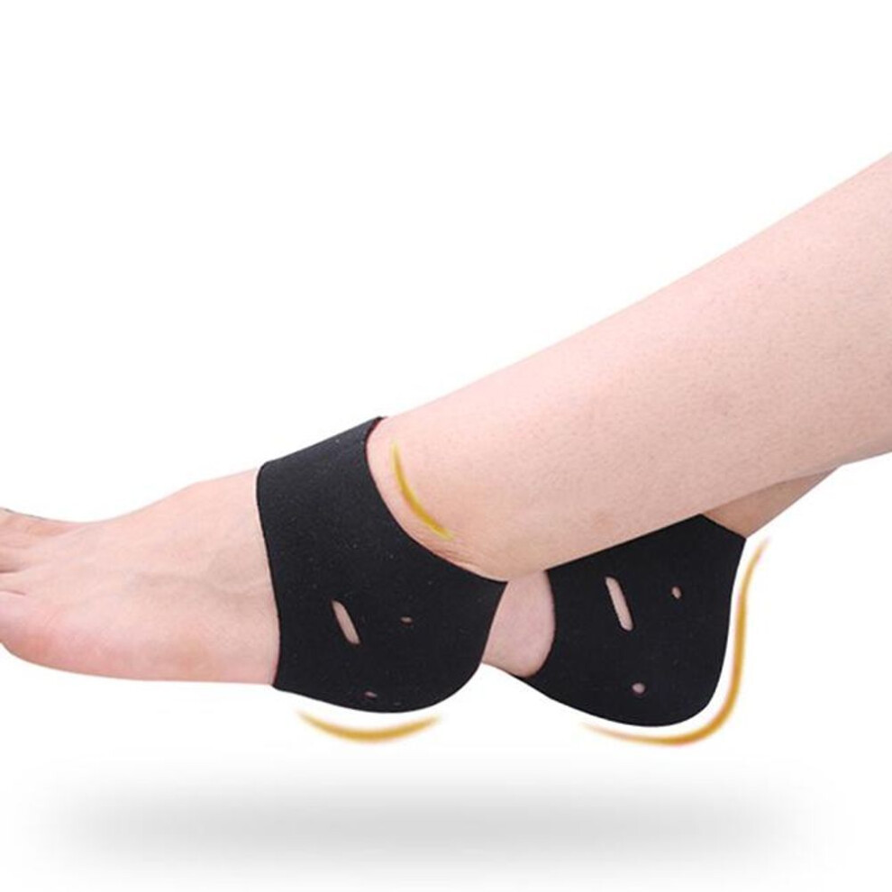 (black, one size) Heel Spurs Foot Cushion Protector Foot Sleeves 1 Set Women Waterproof Heel Cushions