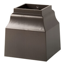Whitehall Cascade Bronze Mailbox Post Base Maneta