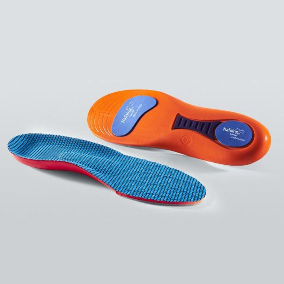 (EU37-38(240mm)) Orthotic Insole Arch Support Flatfoot Running Insoles For Shoes Sole Orthopedic Insoles For Feet Ease Pressure