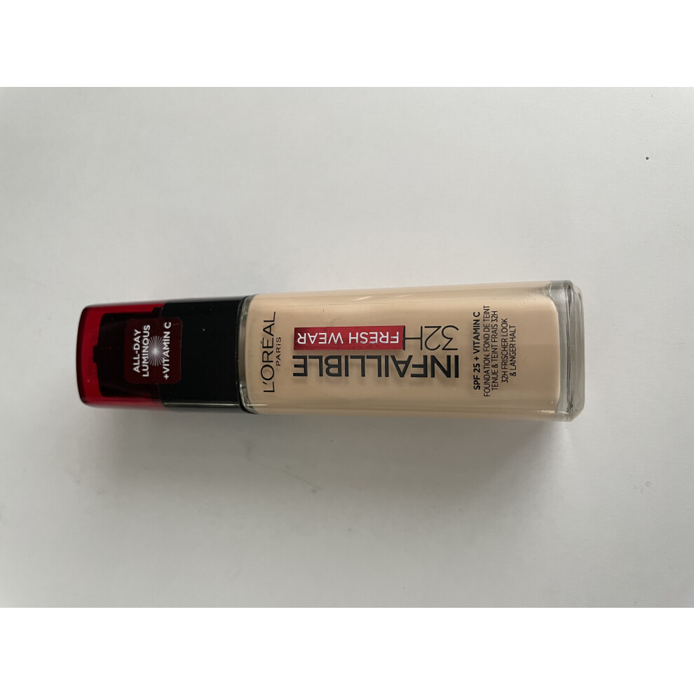 L’oréal Paris Loreal Infaillible 32H Freshwear Foundation - # 60 Rose Ivory