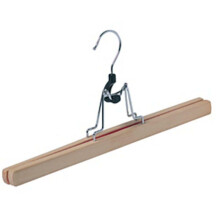 Felt Lined Wooden Kilt Secure Metal Clamp - Perfect Hanger