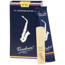 Vandoren SR2115 Alto Sax Traditional Reeds Erossg 1,5; 10-es doboz