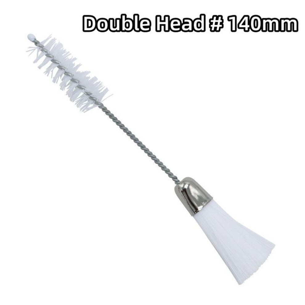 (Double Head 140mm) Household Double Ended Cleaning Brush Multi-function Sewing Machine Clean Brush Tail Sewing Machine Parts Accessories