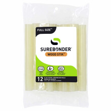 Surebonder WS-12 Hei  klebestift f  r Holz, volle Gr    e, 4 Zoll, 12er-Pack