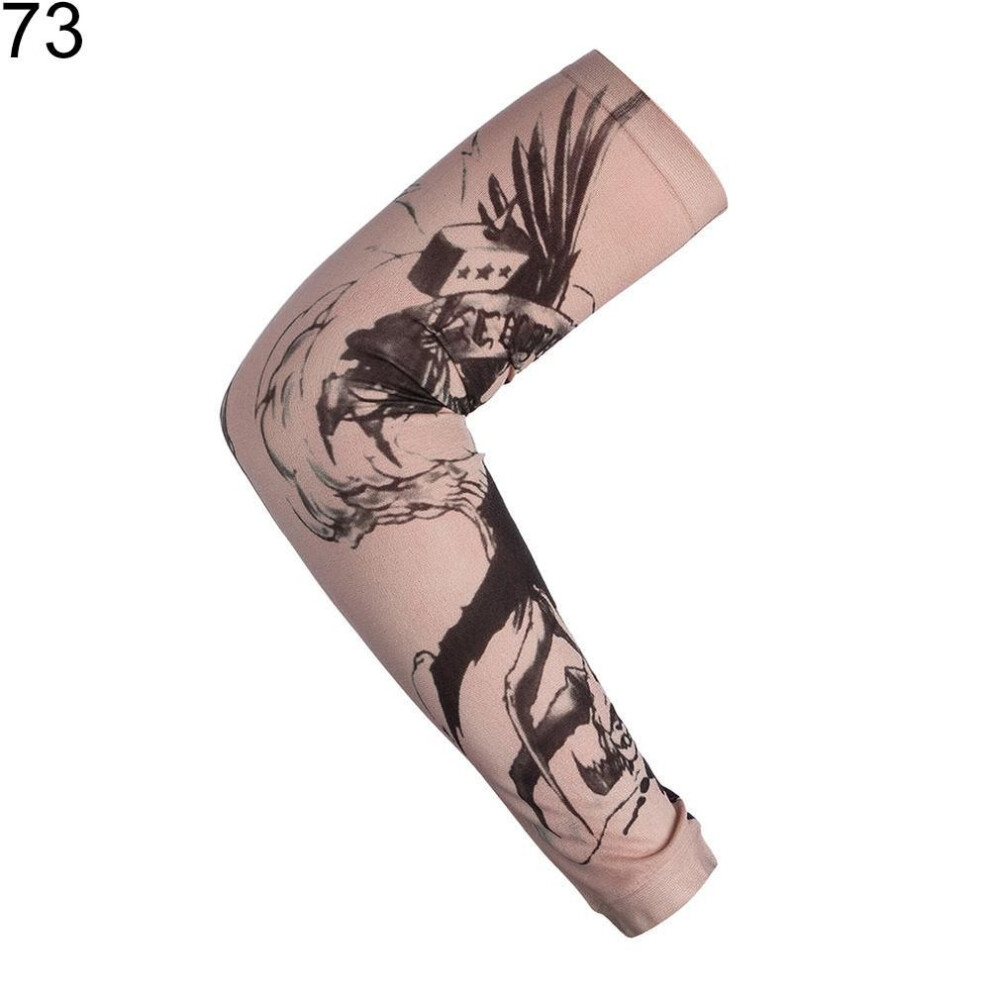 (73) 1Pc Anti-sunlight Sport Tattoo Arm Sleeves Cycling Hiking Protect Cover