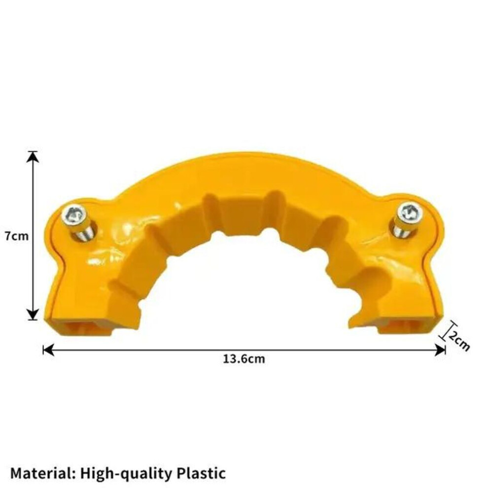 (yellow) 4-12mm Multipurpose Drill Bit Grinding Sharpener Polishing Grinding Tool Powered Tool Parts Applicable Angle Grinder