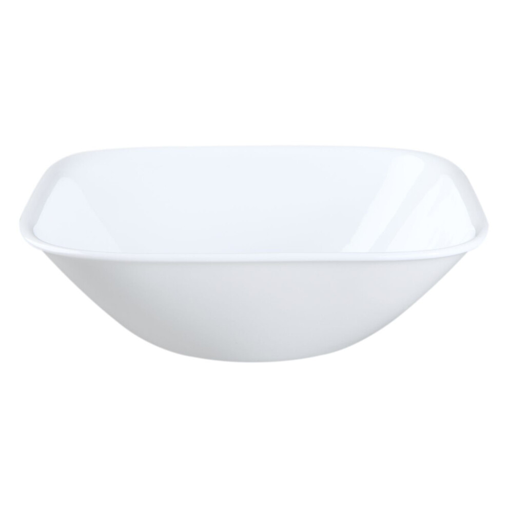 Corelle Square 22-Ounce Soup/Cereal Bowl  Pure White-image-OPC-PFPHDZH-NEW