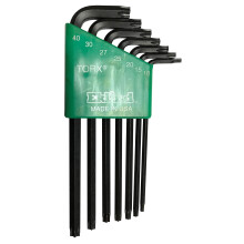 Eklind Tool 10707 Security TORX ster L-sleutel 7-delige set T10-T40 lange serie