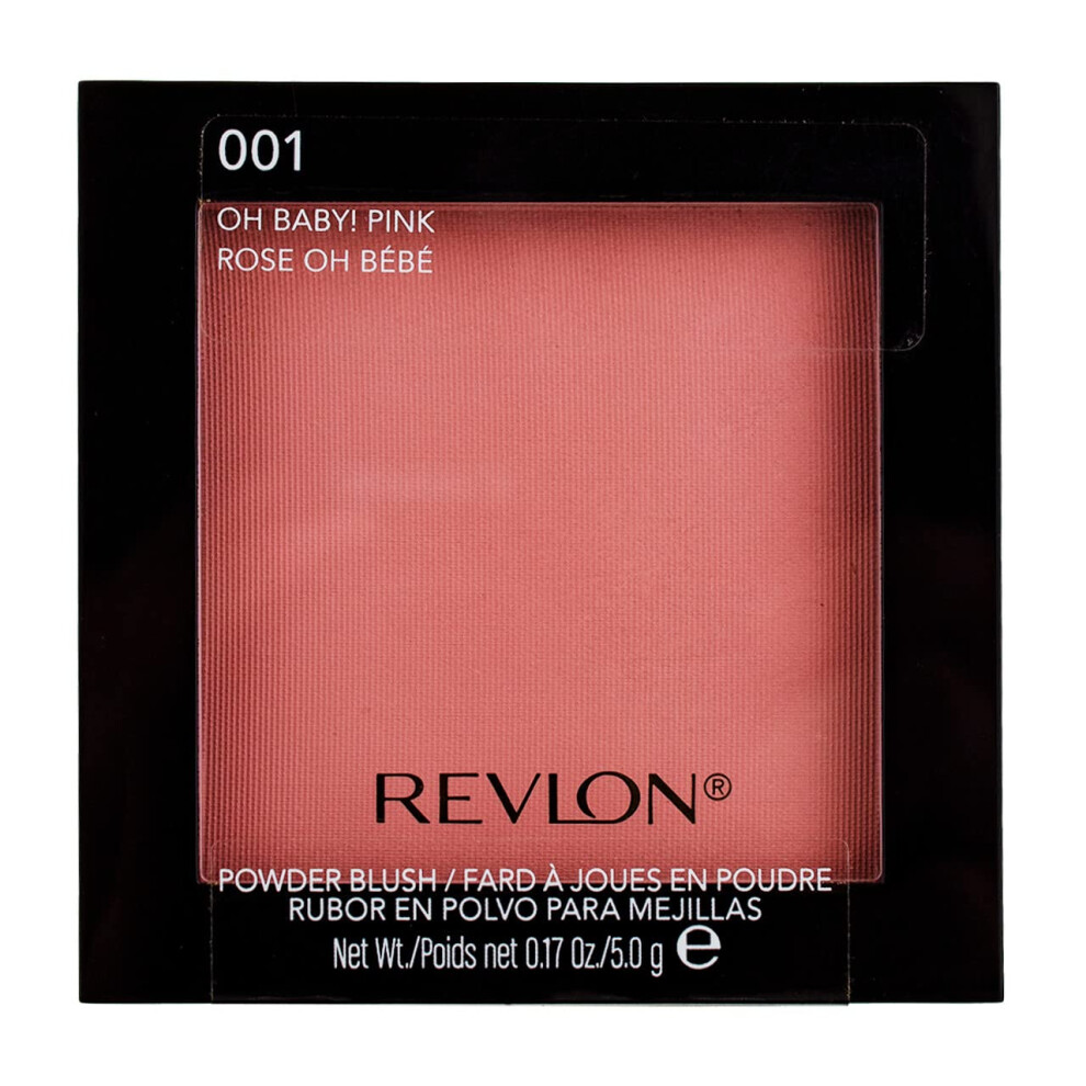 Revlon Powder Blush  001 Oh Baby Pink  0.17 Ounce by Revlon
