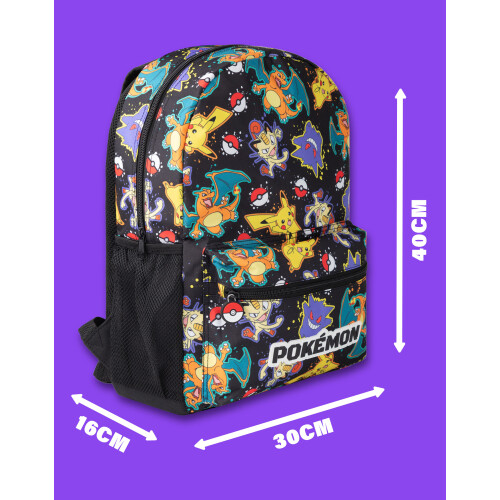 Pokémon Pokemon Backpack (Boys Black) 2