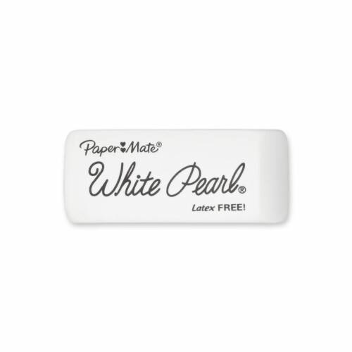 Paper Mate 70624 Λευκές Πέρλες Γόμες, Μεγάλες, 3 Τεμάχια 2
