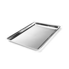 Bandeja para hornear galletas de acero inoxidable Fox Run Jelly Roll, 1625 x 1125 x 0,75 pulgadas