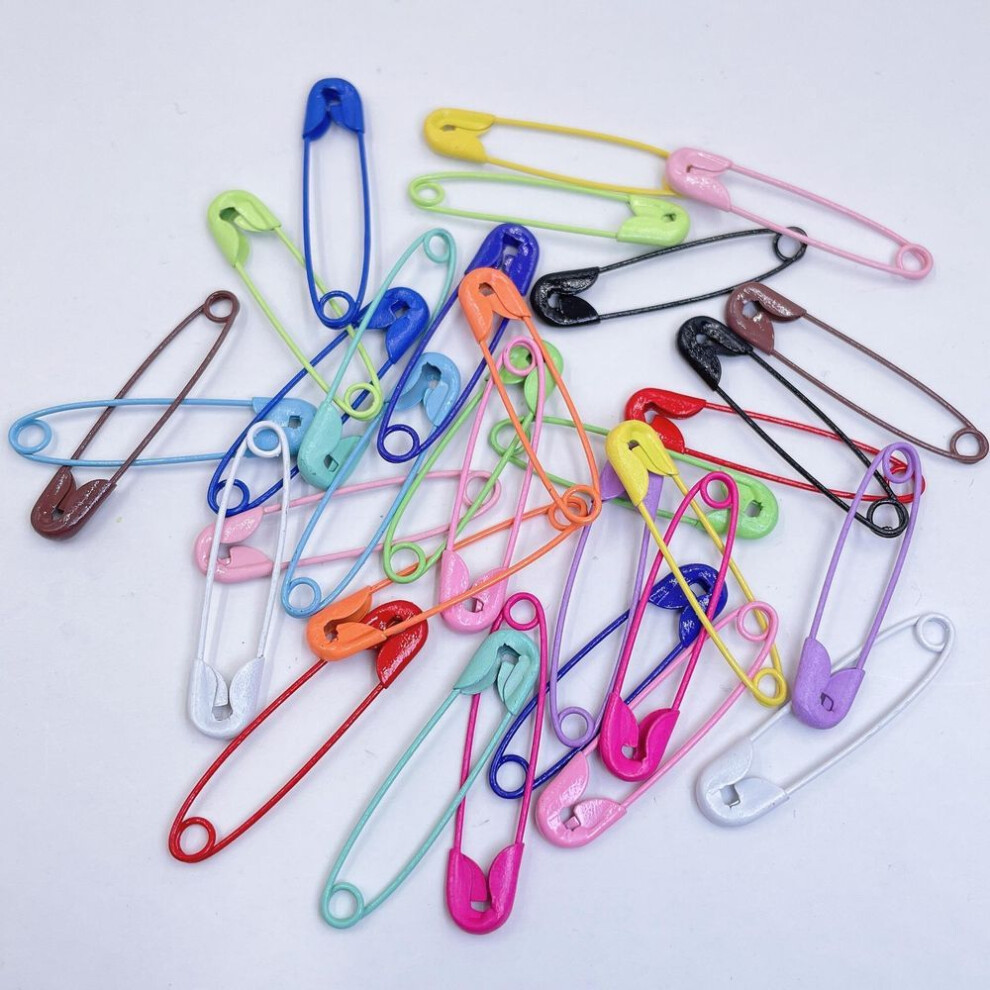 (50Pcs) 50 Pcs Metal Brooch Clip Base Pins Safety Pins Brooch Blank Settings Base 30mm For Diy Jewelry Making Brooch Supplies