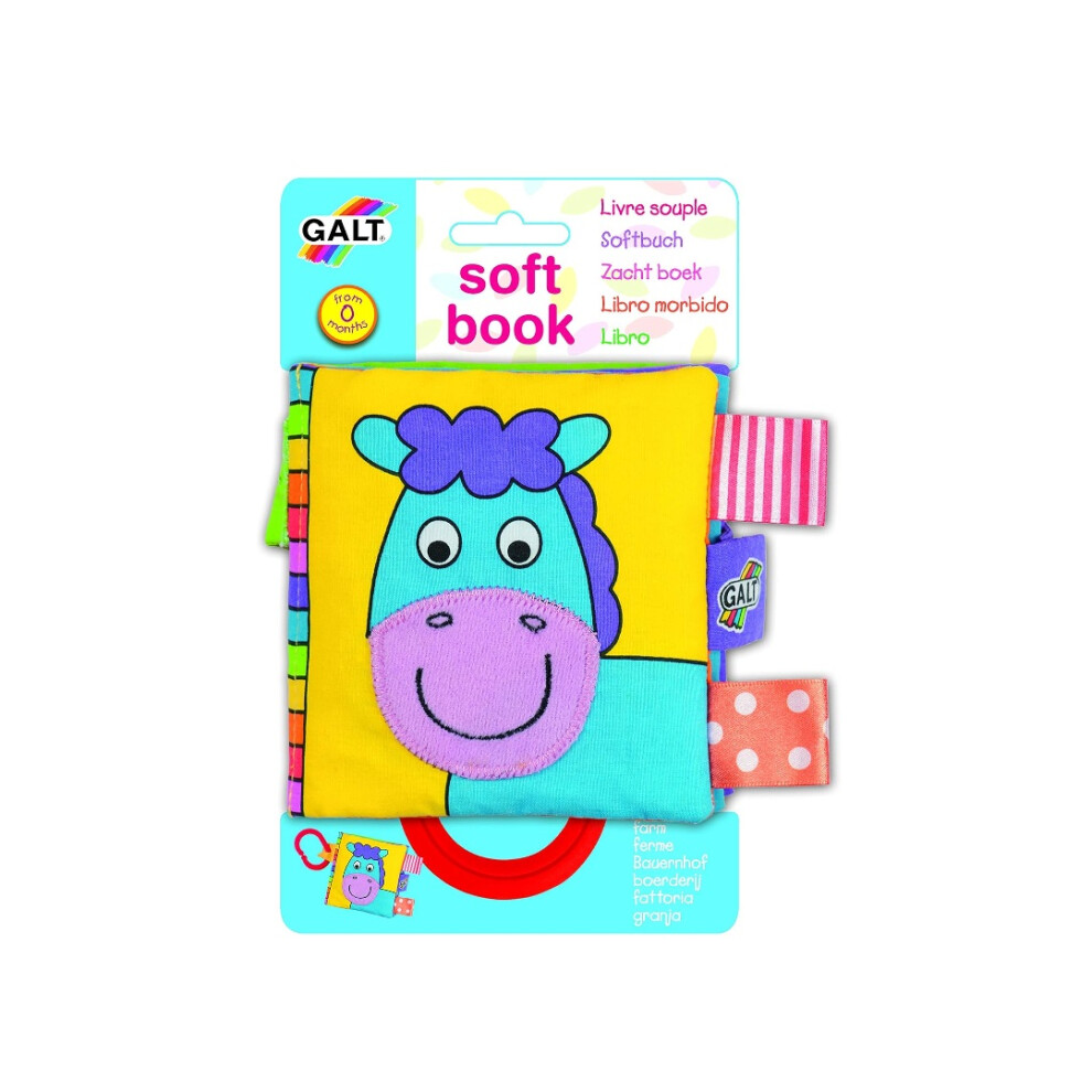 Galt First Years Farm Animals Soft Picture Book