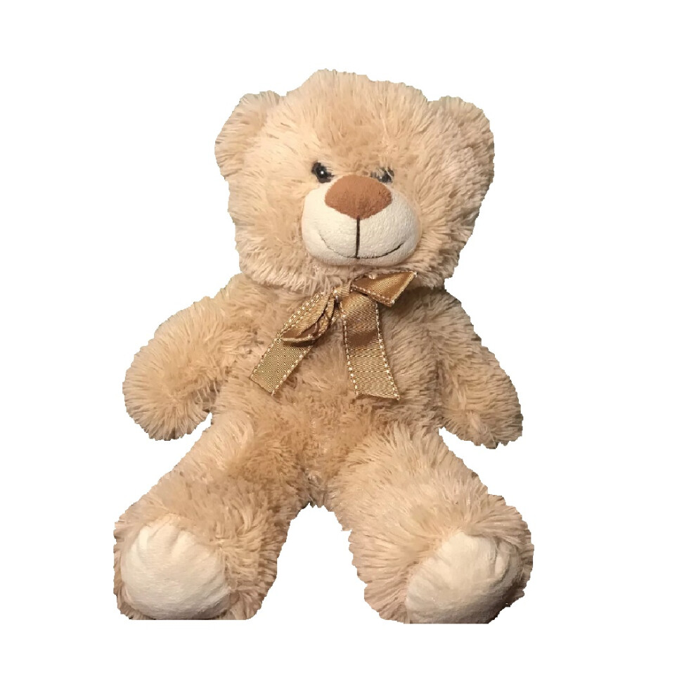 Miri Moo 40 Cm Soft Sitting Beige Bear Cuddly Plush-image-OPC-PGB2XFJ-NEW