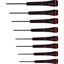 Eklind 92500 PSD Ball-Hex (Allen) Chave de fenda de precis   o-8pc Conjunto SAE Tamanhos de polegada .050-5/32