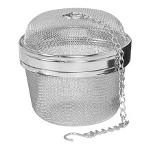 Infusor de especias/bola de t Fox Run 5143 de Fox Run, 3 x 3 x 3 pulgadas, met lico