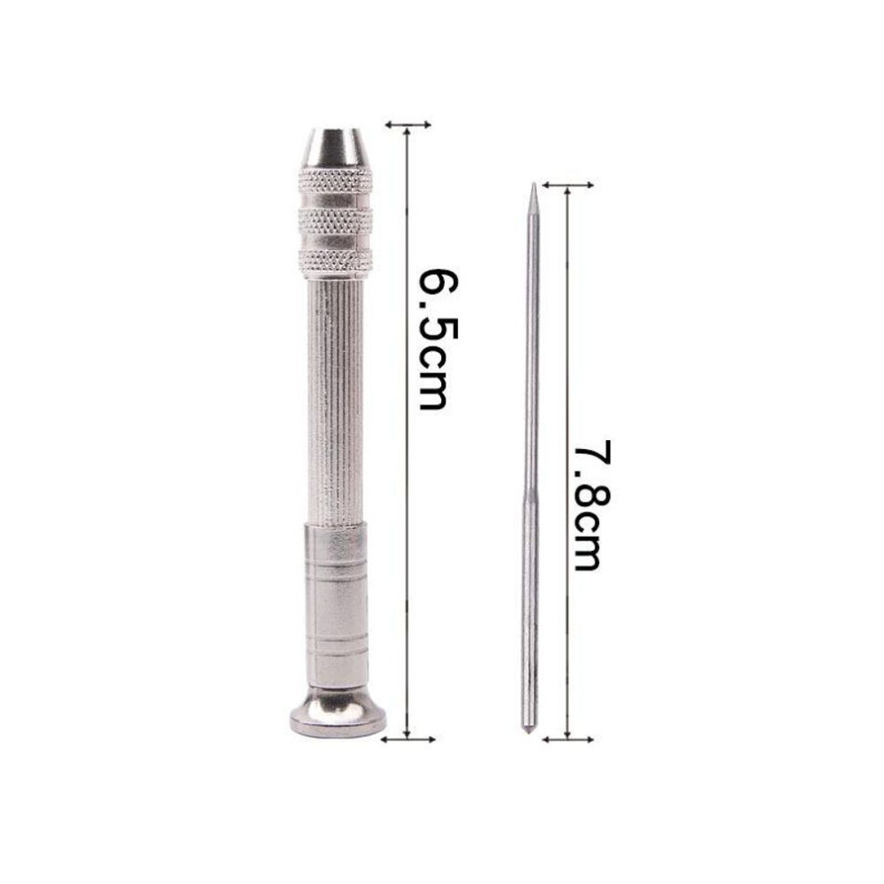 (as the picture, 2Pcs-C) Leather Sewing Awl Set Replaceable Multifunctional Shoes Repair Tool Kit Punch Stitching Needles Diy Sewing Leathercraft
