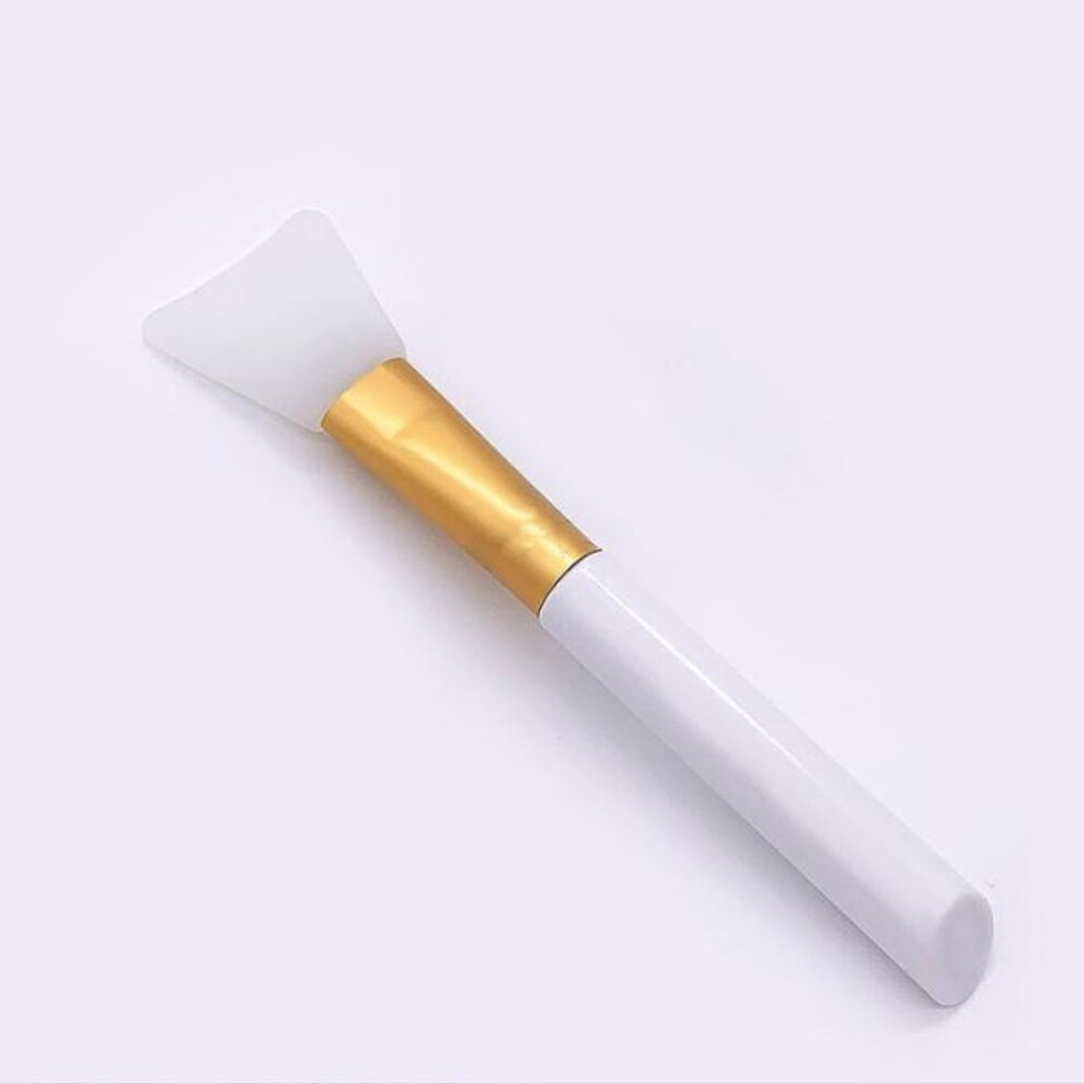(white) Silicone Professional Facial Face Mask Mud Mixing Skin Care Beauty Makeup Brush