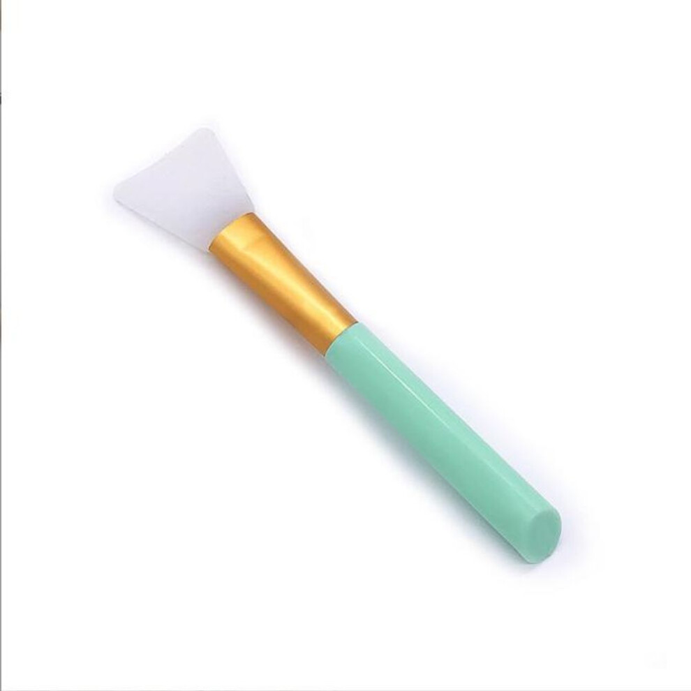 (green) Silicone Professional Facial Face Mask Mud Mixing Skin Care Beauty Makeup Brush