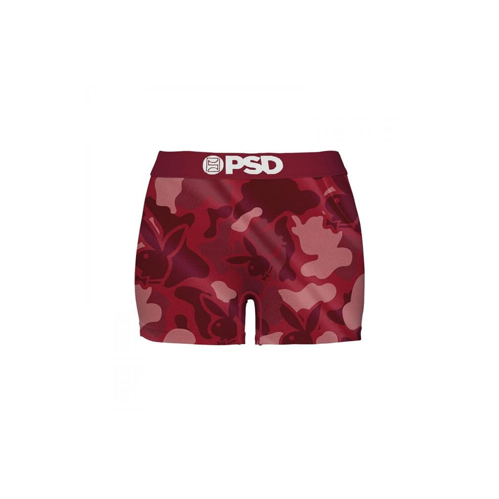 Playboy 867947-small Playboys Scarlet Gold PSD Boy Shorts Underwear, Red - Small-image-OPC-PGB52S2-NEW