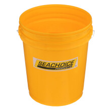 Seachoice 5-gallon plasthink med metallhandtag gult