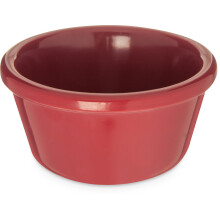 Carlisle FoodService Products Plastikowa miska na sos Ramekins do cateringu Kuchnia Restauracja 3 uncje Roma Red (opakowanie 48 sztuk)