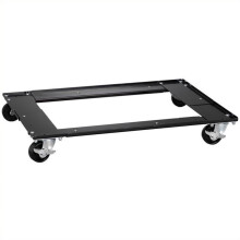 Hirsh Industries Kommerzieller Schrankwagen, 51/2 x 27 x 51/2 Zoll, Schwarz