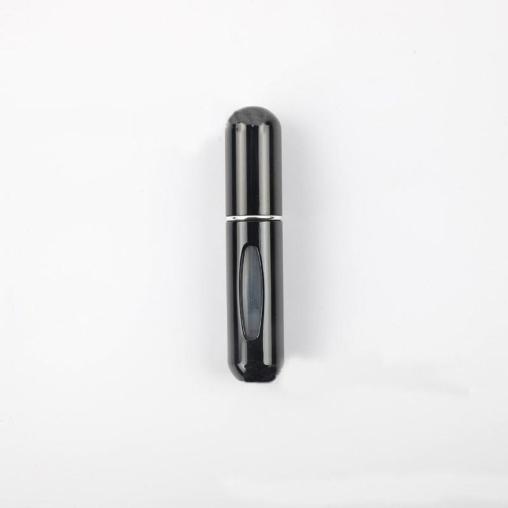(black) 5 Ml Perfume Atomizer Bottle,bottom Filled Perfume Bottle Perfume Plastic Liner Cosmetics Pressed Spray Bottles