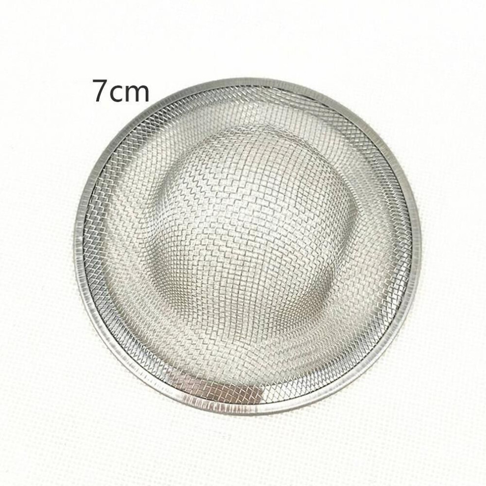 (7cm) Cover Drain Plug Stainless Steel Strainer 5/7/9/11cm