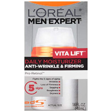 LOreal Paris Men Expert Vitalift Anti-Wrinkle & Firming Face Moisturizer with Pro-Retinol 16 oz