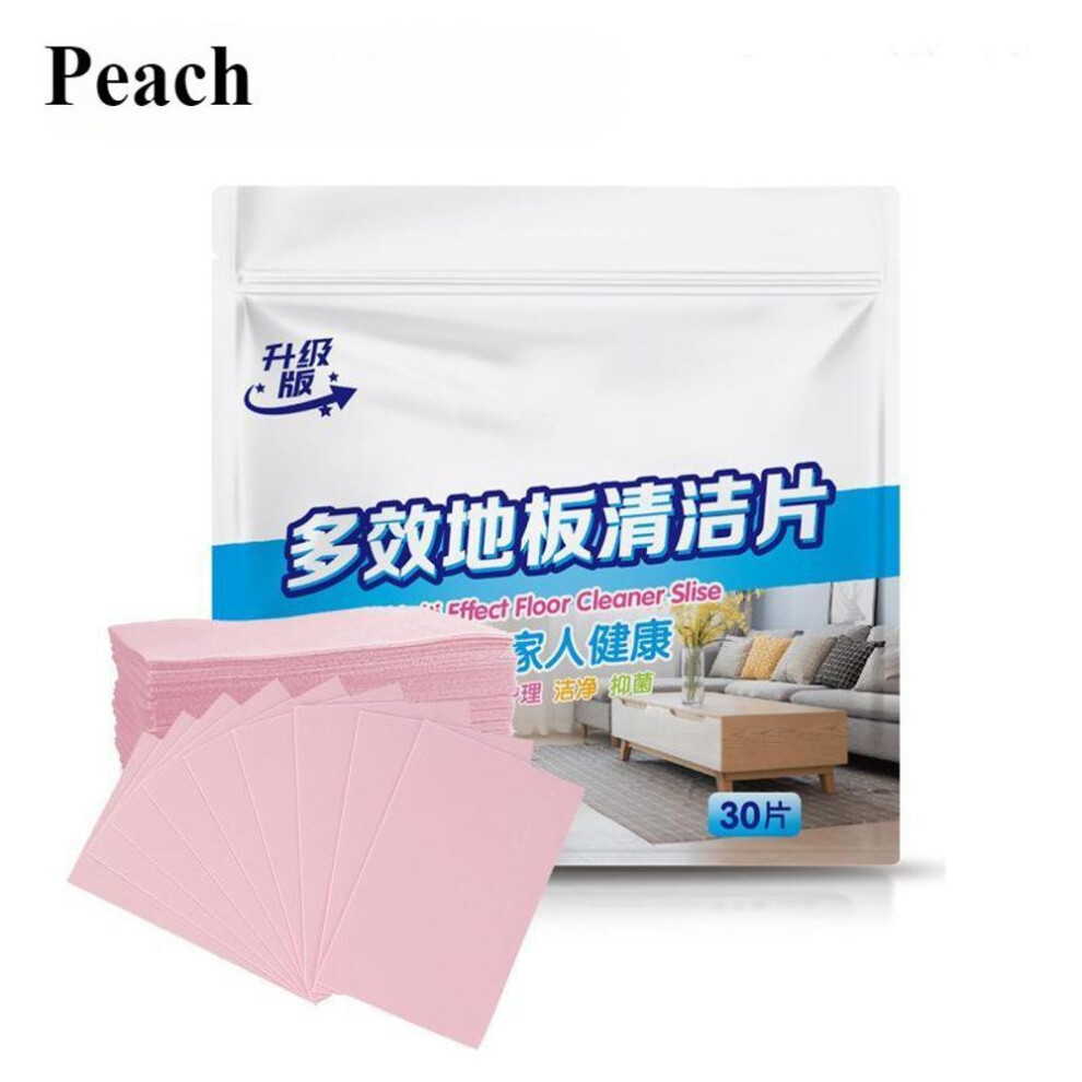 (pink, 30Pcs) 30/60/100pcs Lot Floor Cleaner Tablets Water-soluble Sterilizing Fragrant Bathroom Kitchen Deodorant Dirt Toilet Cleaning Sheet